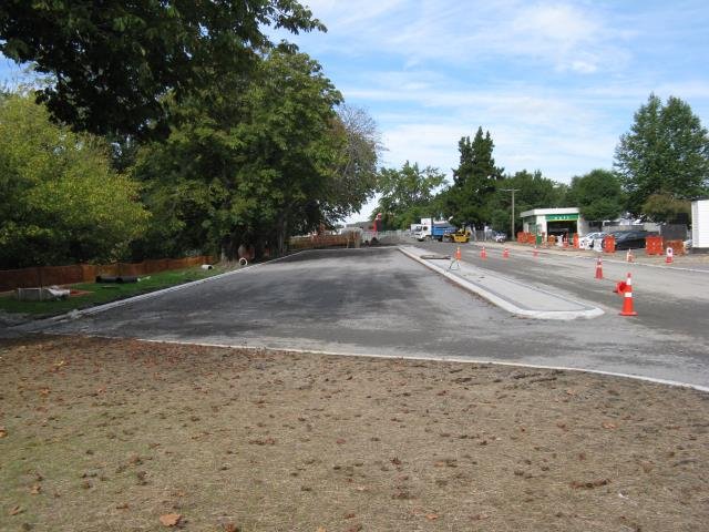 34. The new carpark. Cambridge Tree Trust